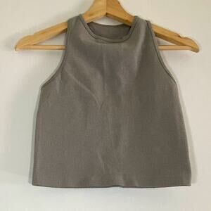 Free People Intimately Seamless Ribbed Crop Top - Small